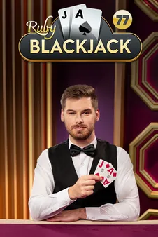 Blackjack 77 Ruby table game at Grosvenor Casino